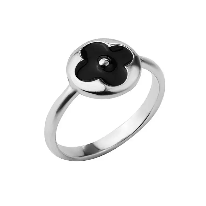 Кольцо декоративное из серебра