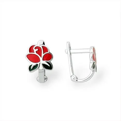 Серьги детские из серебра