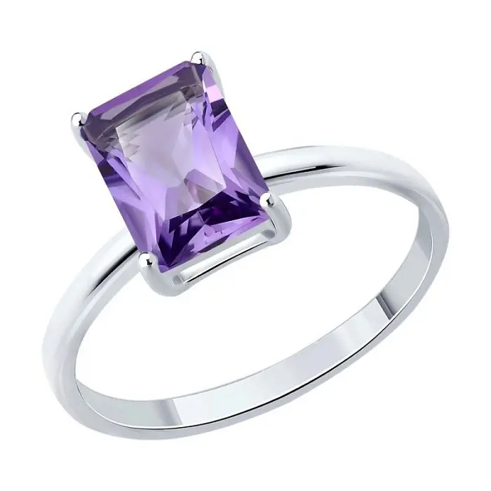 Кольцо декоративное из серебра