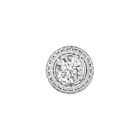 Подвеска бегунок из серебра
