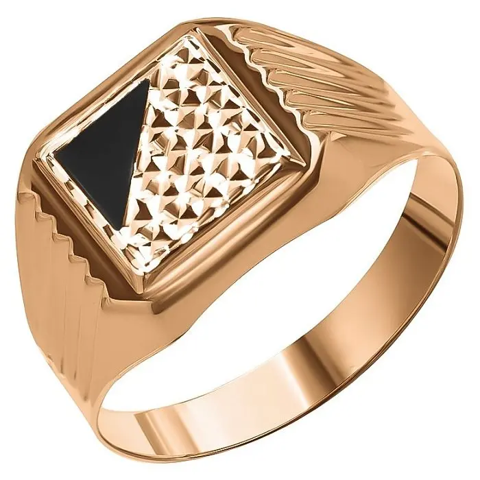 Печатка из красного золота