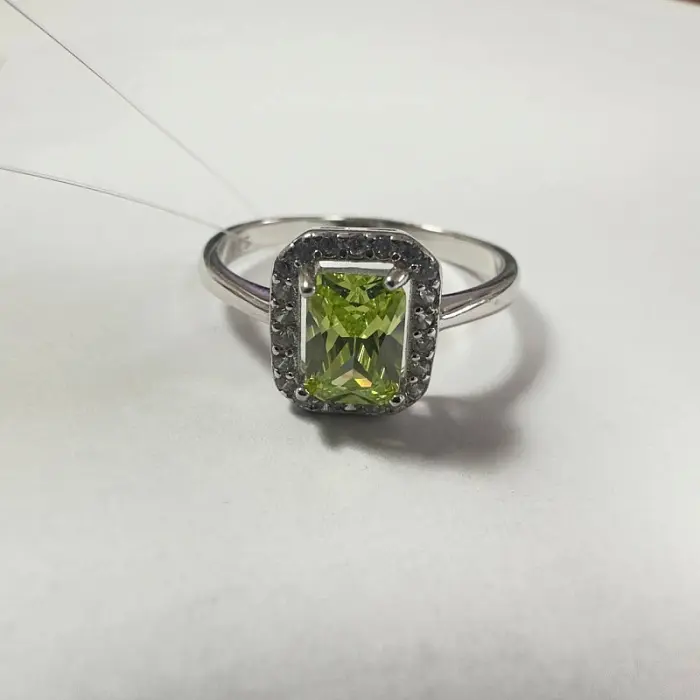 Кольцо декоративное из серебра