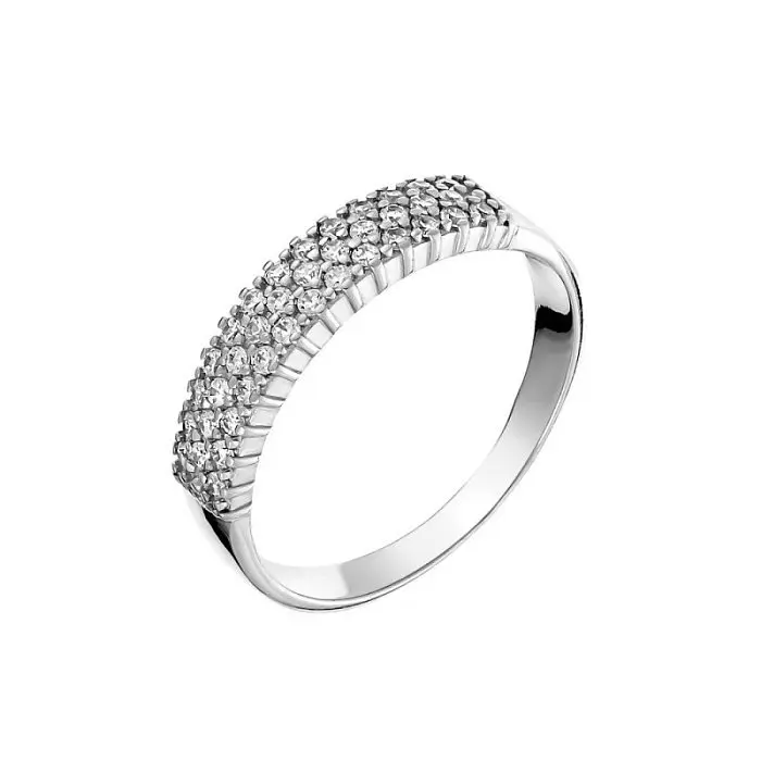 Кольцо декоративное из серебра