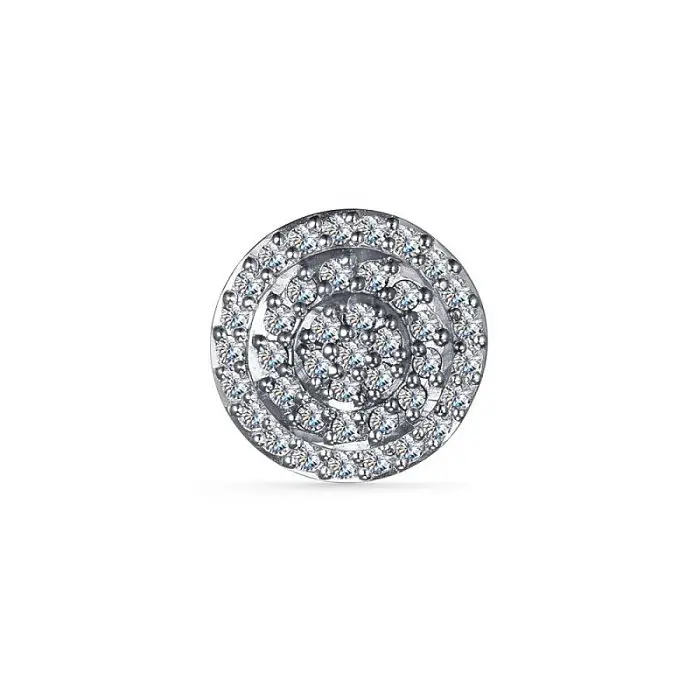 Подвеска бегунок из желтого золота