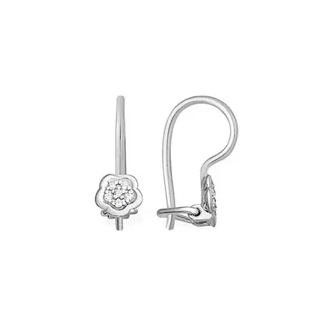 Серьги детские из серебра