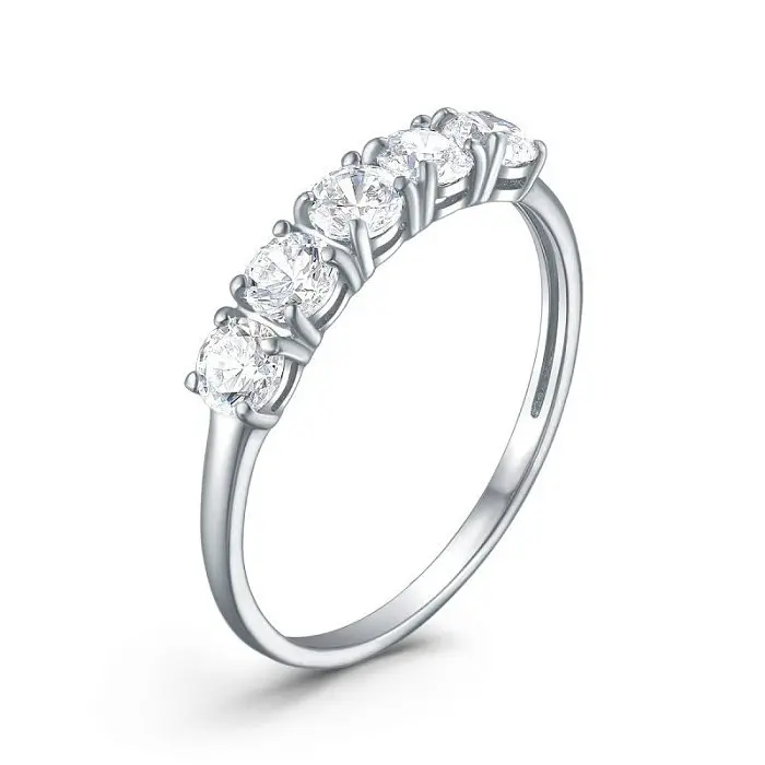 Кольцо декоративное из серебра