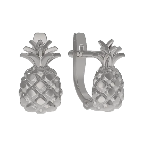 Серьги детские из серебра