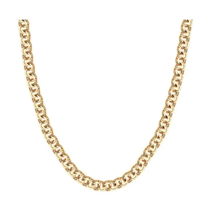 Браслет цепочный из красного золота