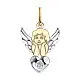 Подвеска декоративная из комбинированного золота