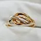Кольцо декоративное из красного золота