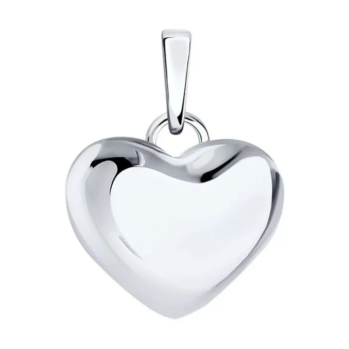 Подвеска декоративная из серебра