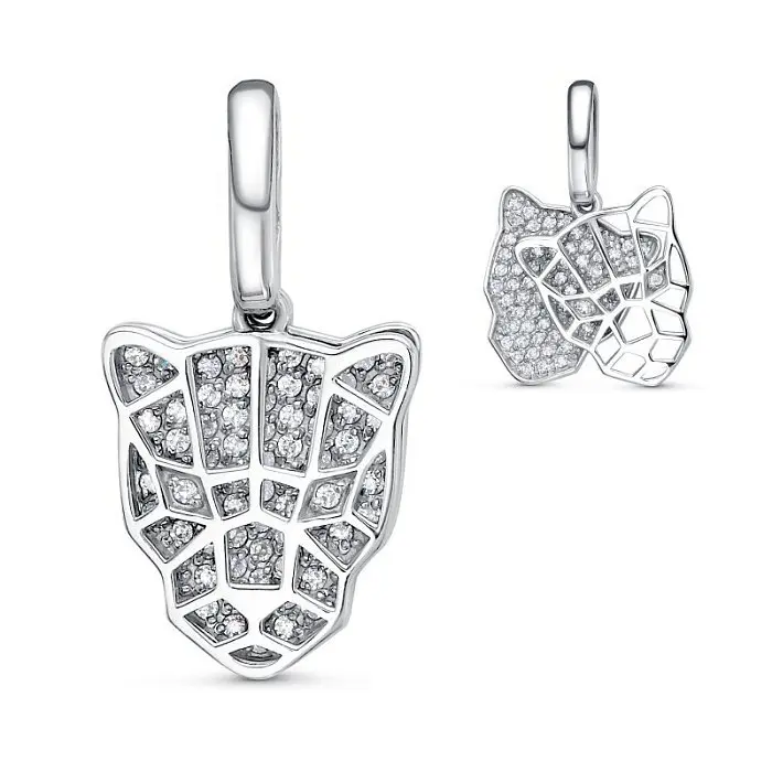 Подвеска декоративная из серебра