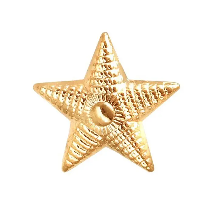 Звезда из красного золота