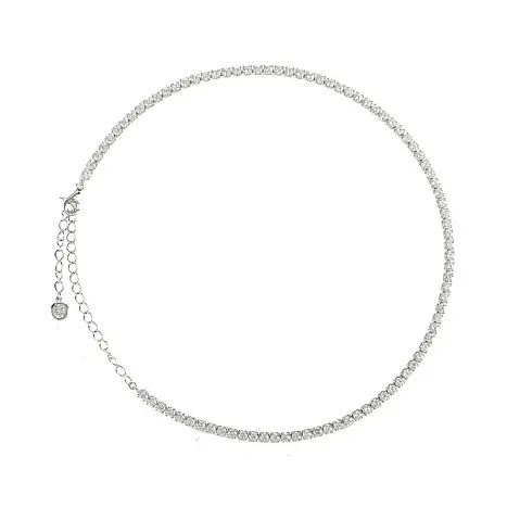 Цепь колье из серебра