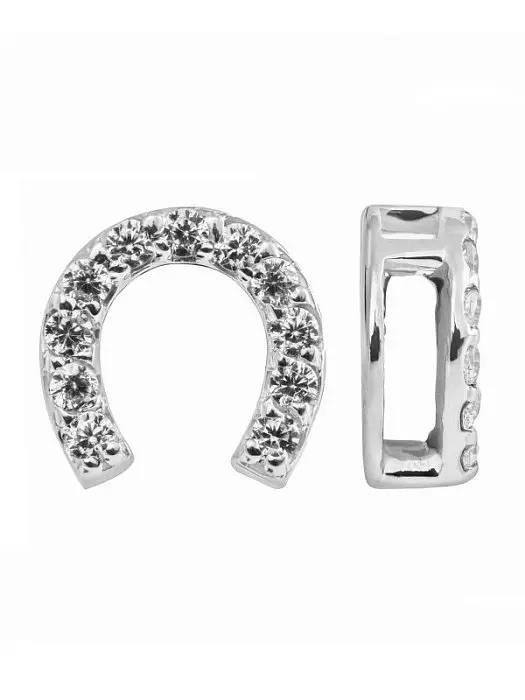 Подвеска бегунок из серебра