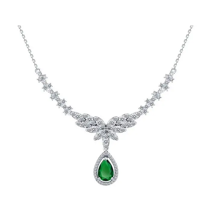 Цепь колье из серебра