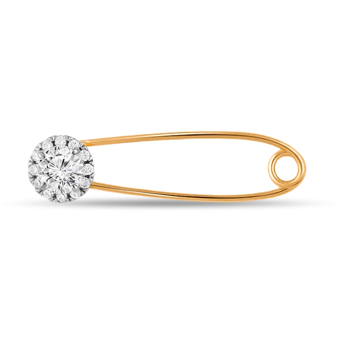 Булавка из красного золота