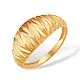 Кольцо декоративное из красного золота
