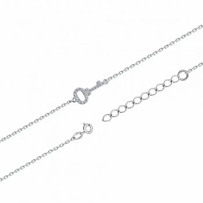 Браслет декоративный из серебра