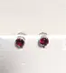 Серьги пуссеты из серебра