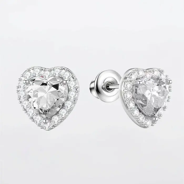 Серьги пуссеты из серебра