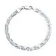 Браслет цепочный из серебра