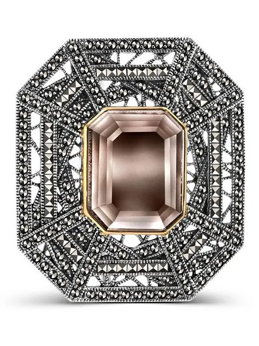 Брошь из серебра