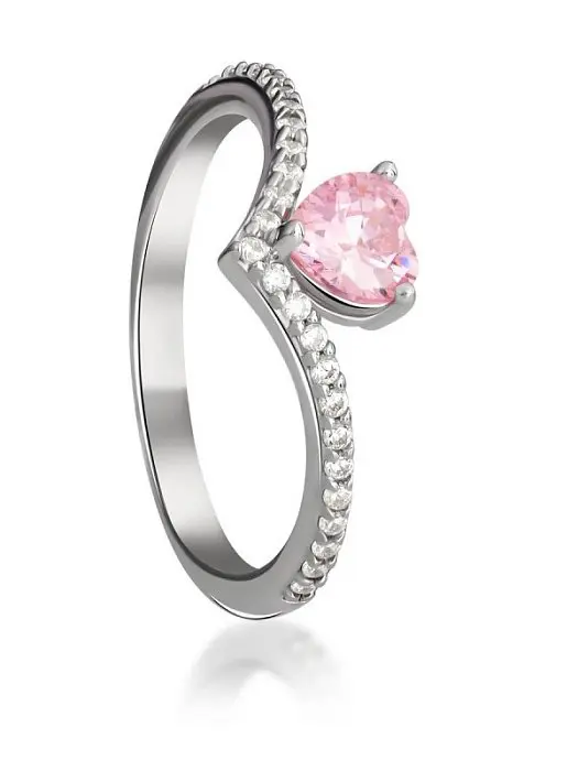 Кольцо декоративное из серебра