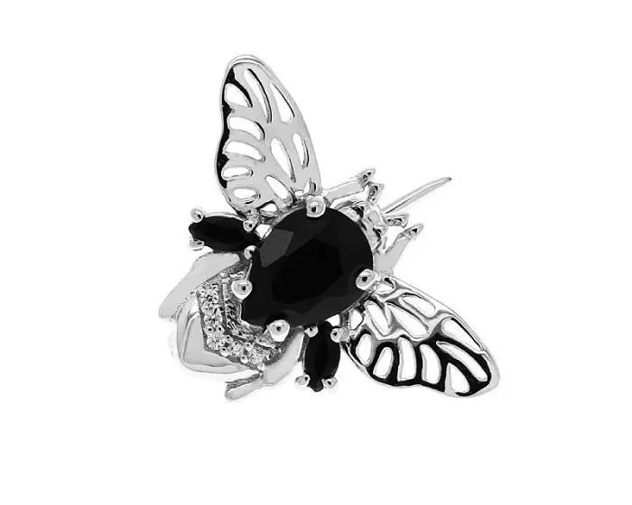 Брошь из серебра