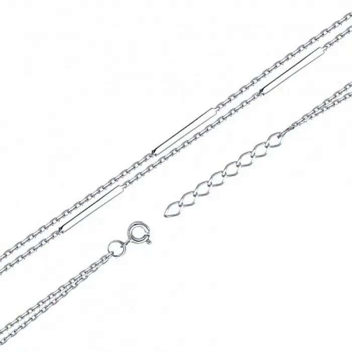 Браслет декоративный из серебра