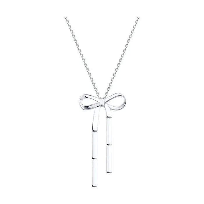 Цепь колье из серебра