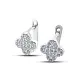 Серьги детские из серебра