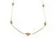 Цепь колье из красного золота