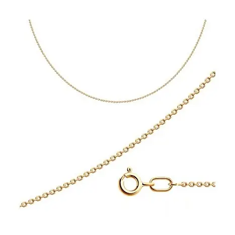 Цепь из красного золота