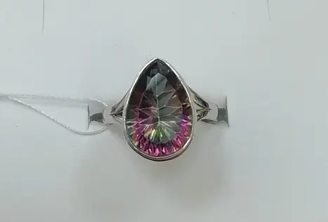 Кольцо декоративное из серебра