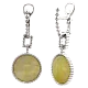 Серьги подвесные из серебра
