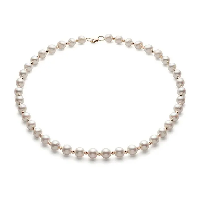 Бусы из красного золота