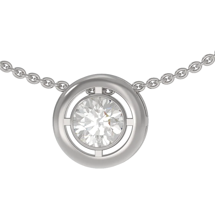 Подвеска бегунок из серебра