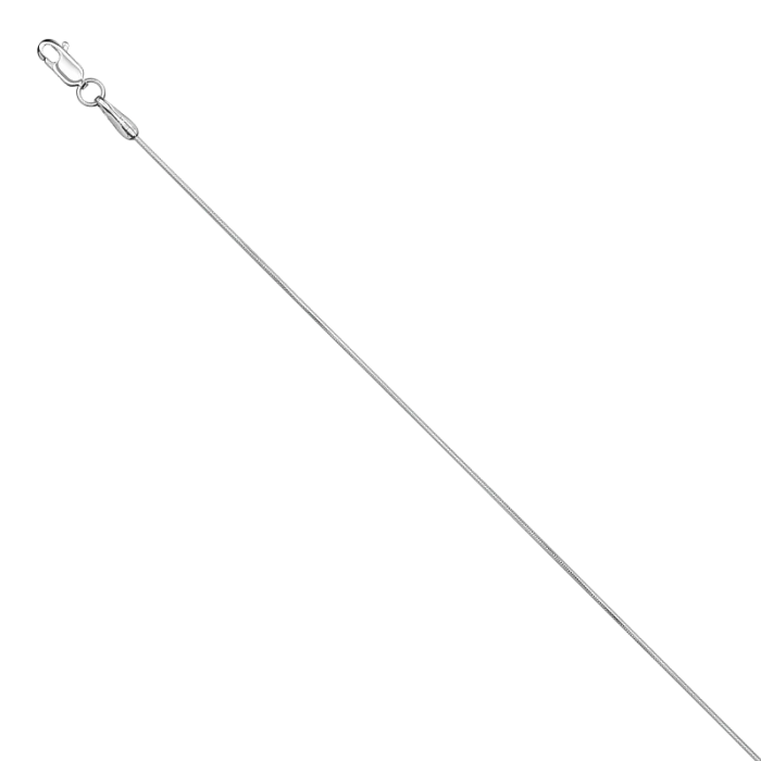 Цепь из белого золота