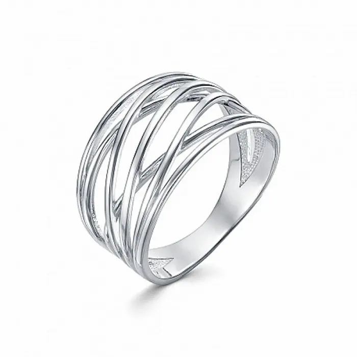 Кольцо декоративное из серебра