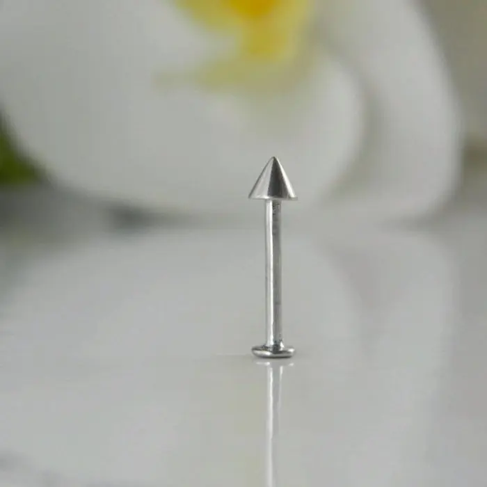 Пирсинг из серебра вид 1