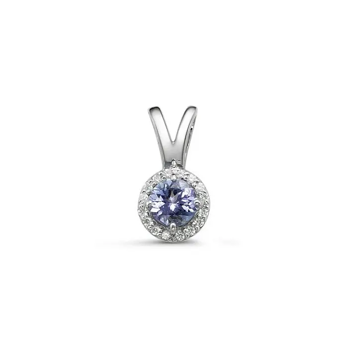 Подвеска декоративная из серебра