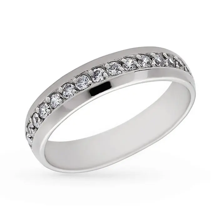 Кольцо декоративное из серебра