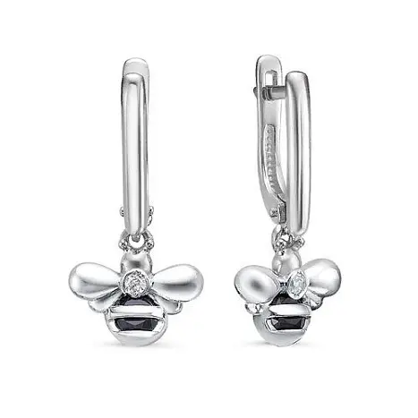 Серьги детские из серебра
