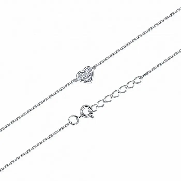 Браслет декоративный из серебра