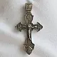 Подвеска крест из серебра