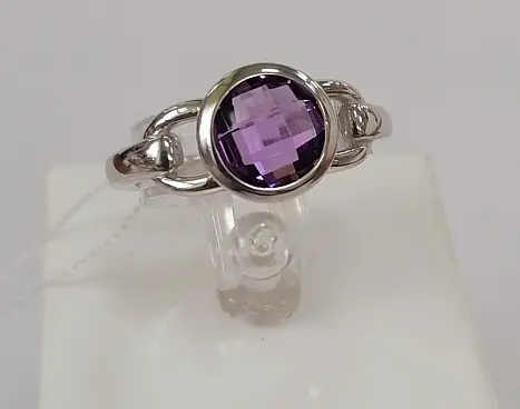 Кольцо декоративное из серебра