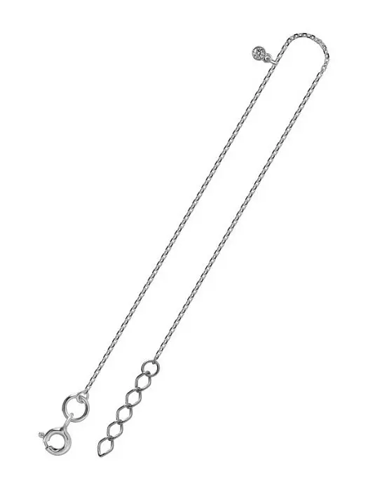 Браслет декоративный из серебра