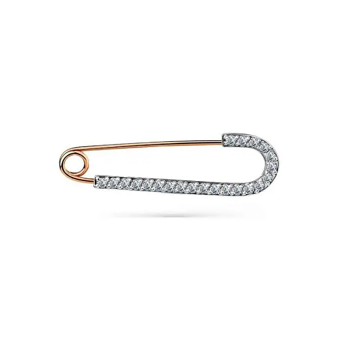 Булавка из красного золота