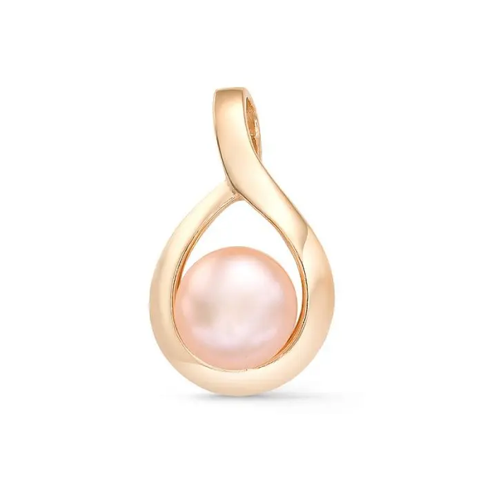 Подвеска декоративная из красного золота